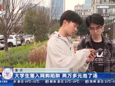 重庆：大学生落入网购陷阱 两万多元泡了汤