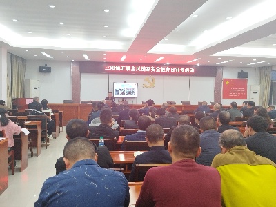 宜春市袁州区三阳镇开展全民国家安全教育日主题活动