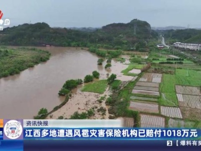 江西多地遭遇风雹灾害保险机构已赔付1018万元