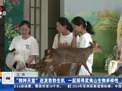 江西：“物种天堂”迸发勃勃生机 一起探寻武夷山生物多样性