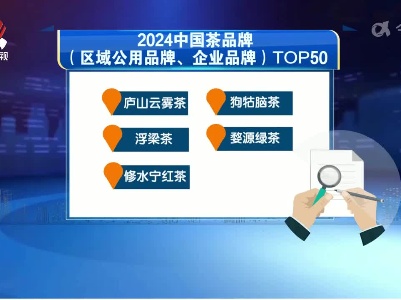 我省五个茶品牌入选2024中国茶区域公用品牌前五十