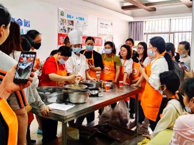 吉安市吉州区北门街道“中式面点师技能培训班”正式开班