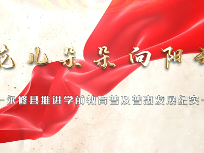 花儿朵朵向阳开——永修县推进学前教育普及普惠发展纪实