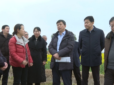 全国农业技术推广服务中心领导在永修县调研
