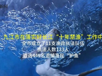 狠抓禁渔执法 守护鄱阳湖水域生态环境