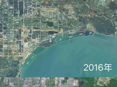 卫星图鸟瞰“国际湿地城市”合肥之变