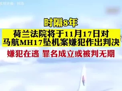 马航MH17坠机案宣判