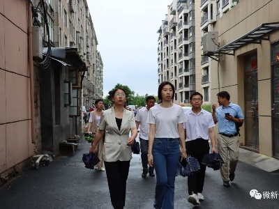 省文明办调研指导我县文明城创建工作