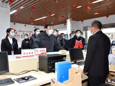 刘奇书记在鹰潭市调研