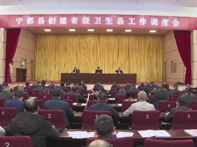 【视频新闻】我县召开创建省级卫生县工作调度会