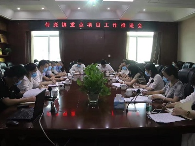 荷尧镇：全力以赴推进重点项目建设