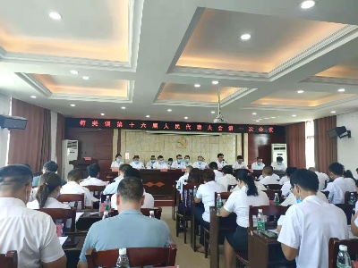 【聚焦人代会】荷尧镇第十六届人民代表大会第一次会议隆重开幕