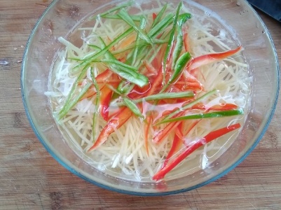   土豆丝卷饼