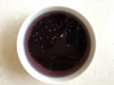 红薯黑糯米粥