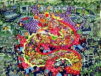 芦溪县决胜全面小康  决战脱贫攻坚主题农民画作品展