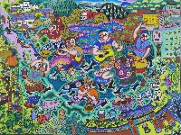 芦溪县决胜全面小康  决战脱贫攻坚主题农民画作品展