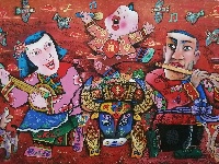 芦溪县决胜全面小康  决战脱贫攻坚主题农民画作品展