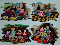 芦溪县决胜全面小康  决战脱贫攻坚主题农民画作品展