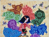 芦溪县决胜全面小康  决战脱贫攻坚主题农民画作品展