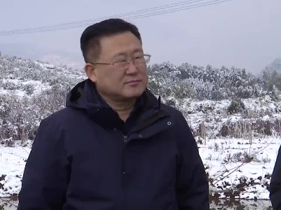 【在习近平新时代中国特色社会主义思想指引下】市委副书记鲍峰庭来到芦溪县督导雨雪灾害防范应对工作