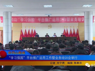 “学习强国”平台推广运用工作暨业务培训会举行