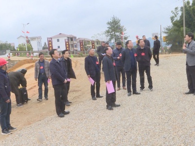 部分省、吉安市人大代表来井冈山市集中视察重点项目建设情况