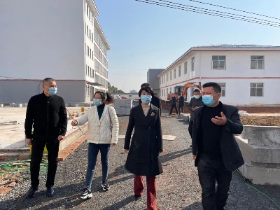 市政协副主席夏丽云来铅山调研挂点帮扶重大项目建设及复工复产工作