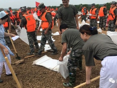 抗洪救灾，你我同行—广信区抗洪抢险医疗救护队6位队员驰援鄱阳