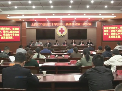 区红十字会第一届理事会第二次会议召开