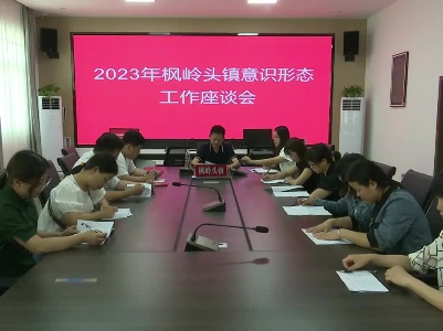 枫岭头镇召开意识形态领域工作座谈会