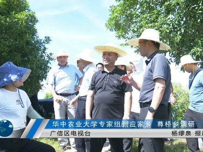 华中农业大学专家组到应家乡、尊桥乡调研