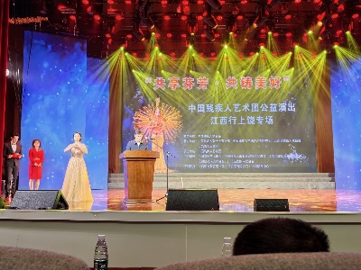 區殘聯組織觀看中國殘疾人藝術團《我的夢》公益演出