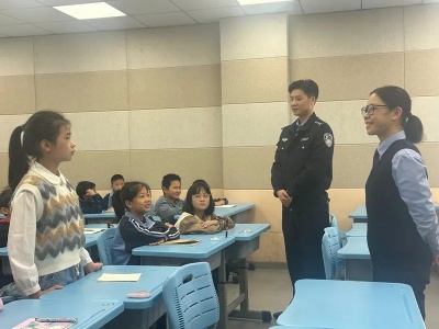 楓嶺頭小學：法治教育安全課開講啦！