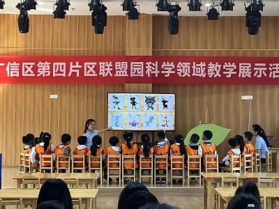 廣信區第四片區聯盟園教研活動在楓嶺頭鎮中心幼兒園如期開展