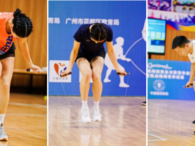 中國健兒挑戰跳繩世界紀錄   