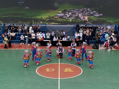 贵州省第二届“美丽乡村”篮球联赛总决赛开赛   