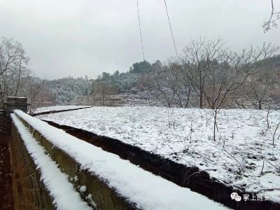 广昌的第一场雪！！！