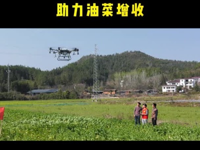 长桥乡植保无人机培训，助力油菜增收