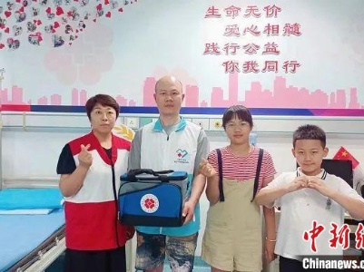 宁夏一“外卖小哥”捐献造血干细胞救助小患者 