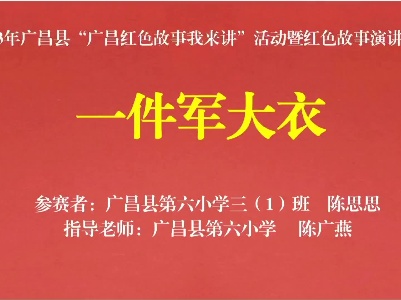 《一件军大衣》陈思思