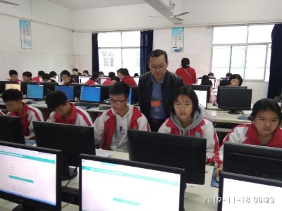 吉水二中精心组织参加全省中小学生网络安全知识竞赛活动