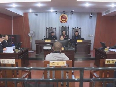 吉水县检察院公开审理一起涉黑案件