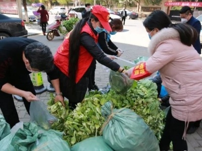 暖心！水田乡多位村民赠送爱心蔬菜给县城小区居民