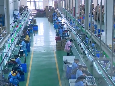 吉水县园区企业外贸出口额超1900万美元