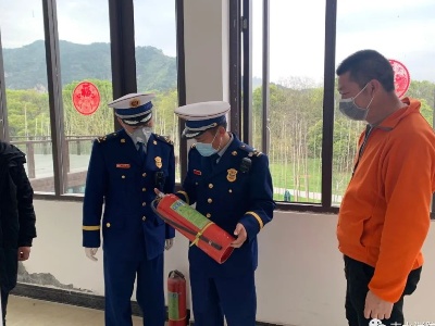吉水消防救援大队对桃花岛景区开展消防安全检查