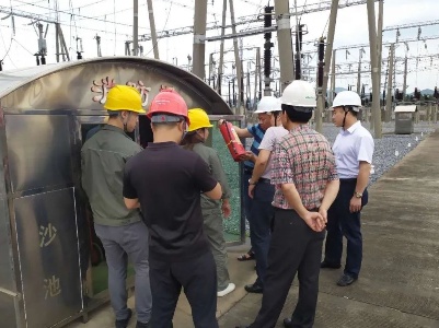 市能源办到吉水县督察汛期电力运行安全保障工作