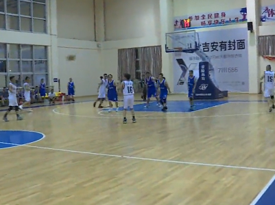 我县举行第四届“吉湖杯”中年组男子篮球赛开幕