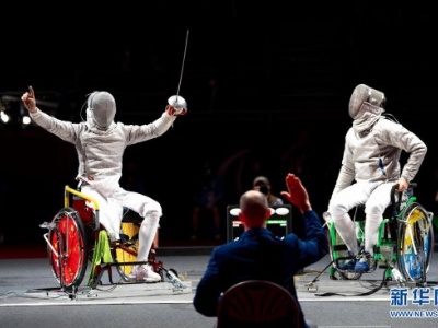 轮椅击剑——李豪为中国体育代表团夺得首金