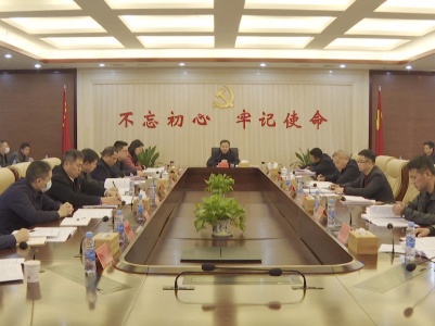 县委党史学习教育领导小组（扩大）会议召开