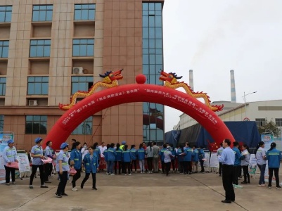 吉水县开展第22个全国《职业病防治法》宣传周活动